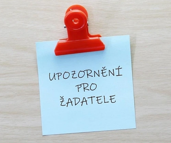 Informace pro uživatele Profilu zadavatele pro veřejné zakázky