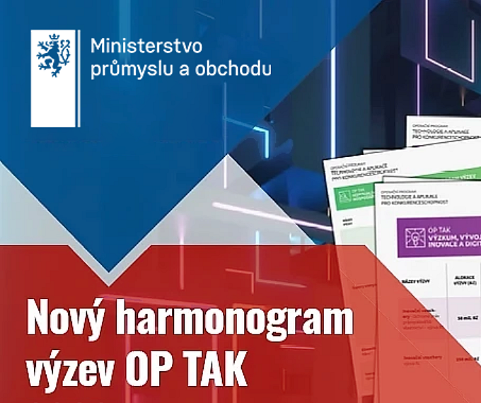 Harmonogram výzev OP TAK pro rok 2027