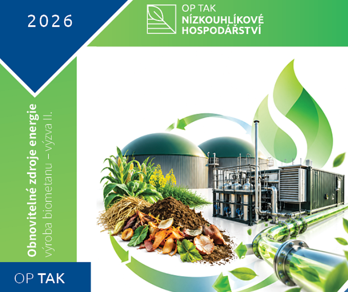 Obnovitelné zdroje energie – výroba biometanu – výzva II. vyhlášena dne 26.10.2026